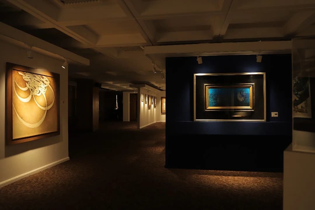 A work shown privately to a collector